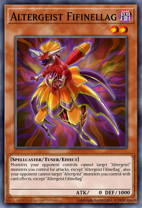 Altergeist Fifinellag, card DANE-EN005 from Dark Neostorm