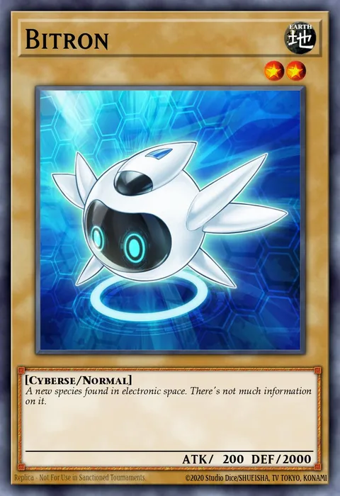 Bitron, card YS17-EN001 from Starter Deck: Link Strike