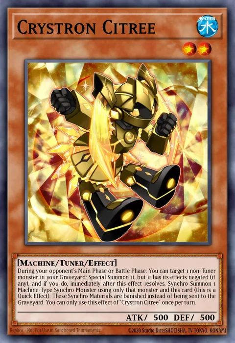 Crystron Citree, carte OP27-EN015 de OTS Tournament Pack 27