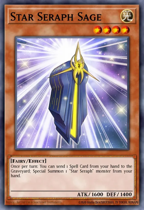 Star Seraph Sage, card JOTL-EN010 from Judgment of the Light