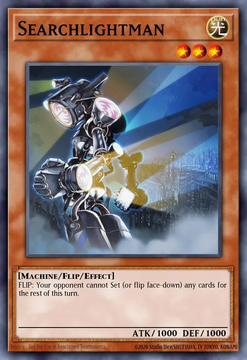 Searchlightman, card DR04-EN190 from Dark Revelation Volume 4