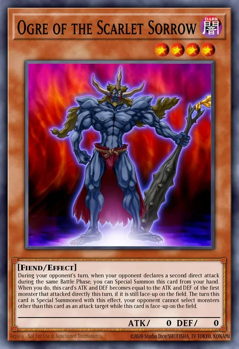 Ogre of the Scarlet Sorrow, card ABPF-EN005 from Absolute Powerforce