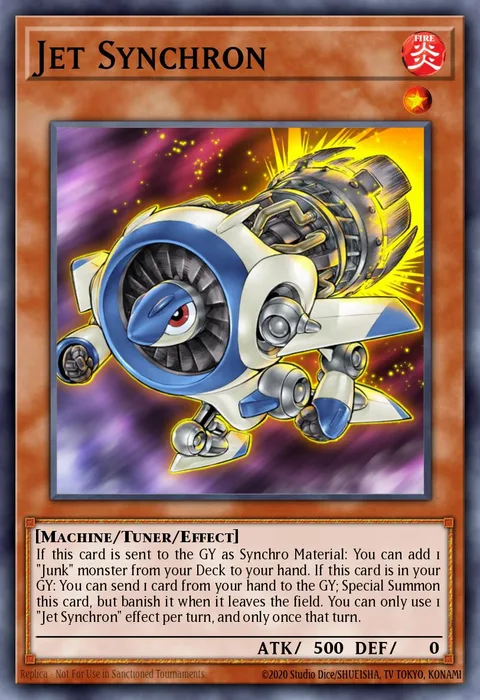 Jet Synchron, card LED6-EN030 from Legendary Duelists: Magical Hero