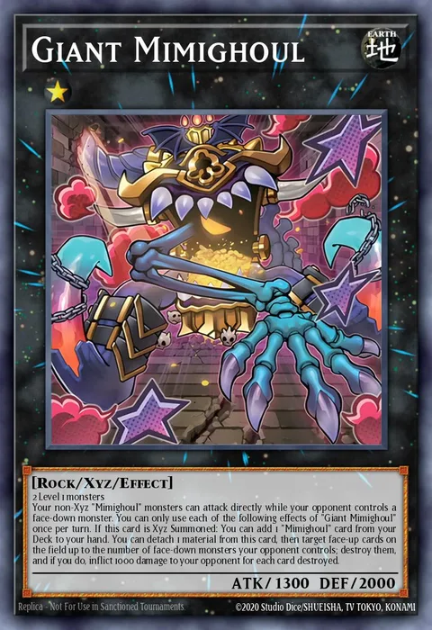 Giant Mimighoul, card ROTA-EN093 from Rage of the Abyss