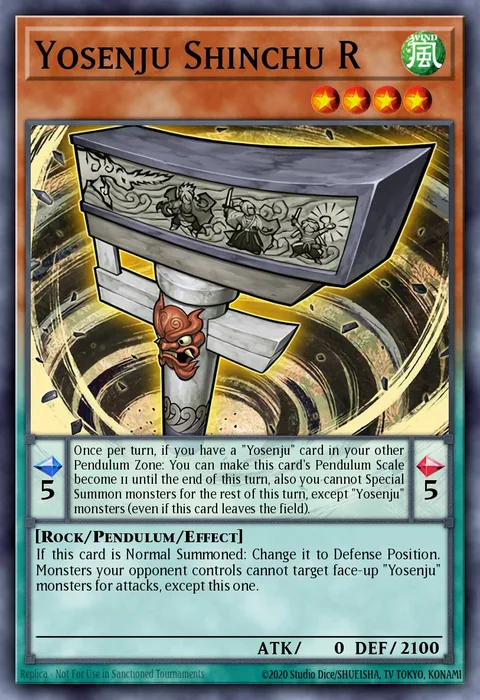 Yosenju Shinchu R, carte THSF-EN007 de The Secret Forces