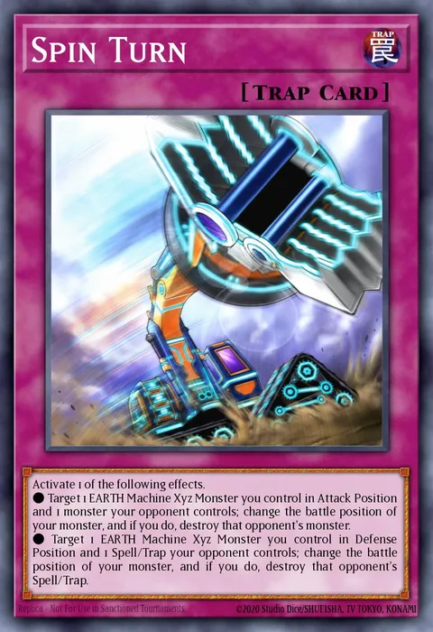 Spin Turn, card INCH-EN013 from The Infinity Chasers