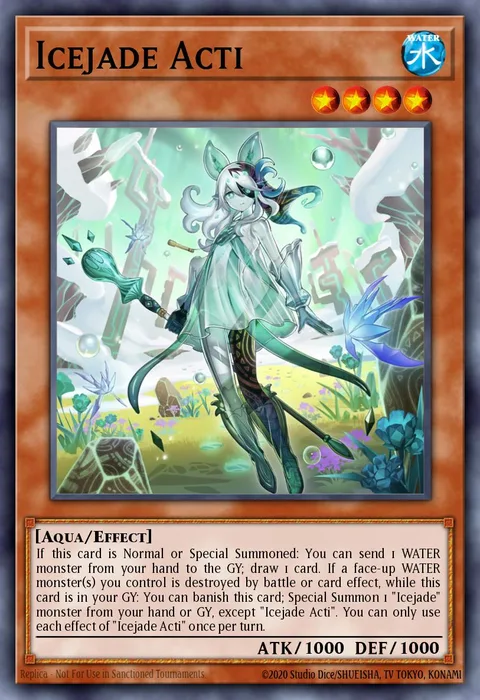 Icejade Acti, carte MP22-EN189 de 2022 Tin of the Pharaoh's Gods