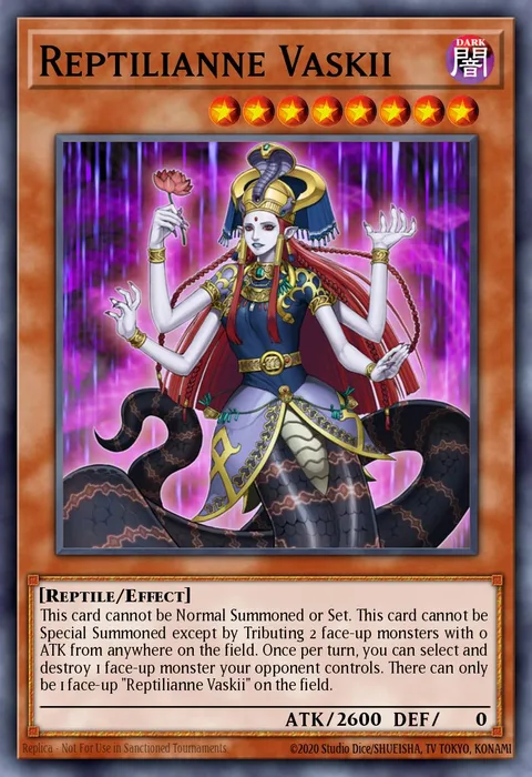 Reptilianne Vaskii, carte ABPF-EN018 de Absolute Powerforce