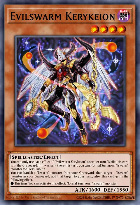 Evilswarm Kerykeion, card LTGY-EN094 from Lord of the Tachyon Galaxy