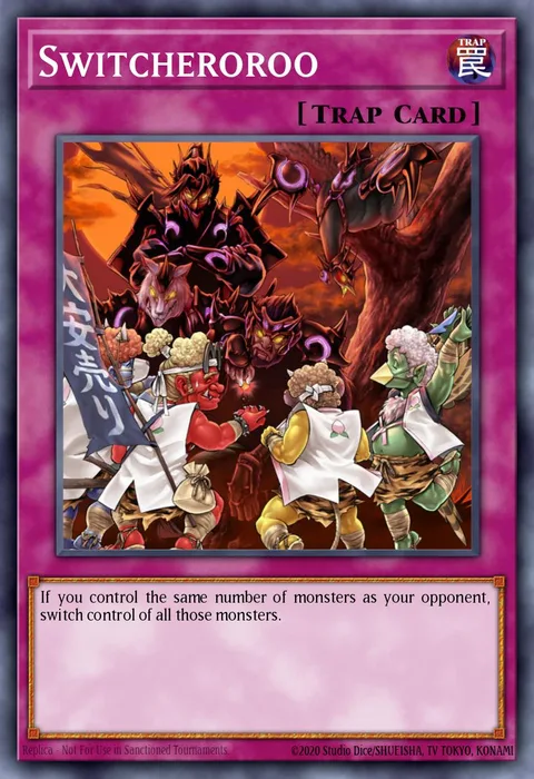 Switcheroroo, carte RATE-EN079 de Raging Tempest