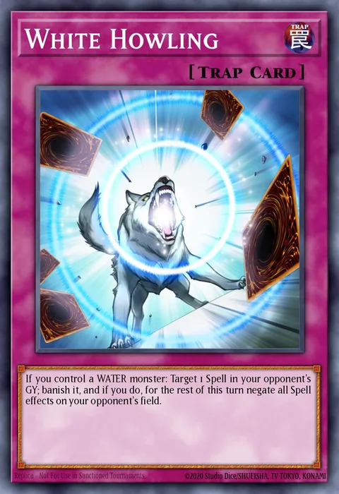 White Howling, card MP20-EN143 from 2020 Tin of Lost Memories Mega Pack