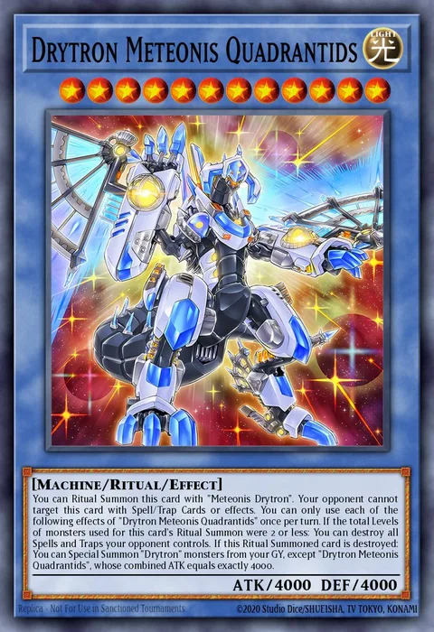 Drytron Meteonis Quadrantids, card GEIM-EN030 from Genesis Impact