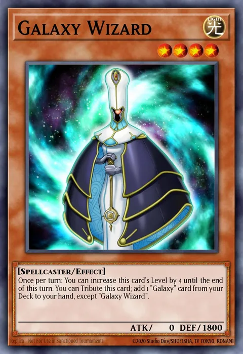 Galaxy Wizard, card ZTIN-EN011 from Zexal Collection Tin
