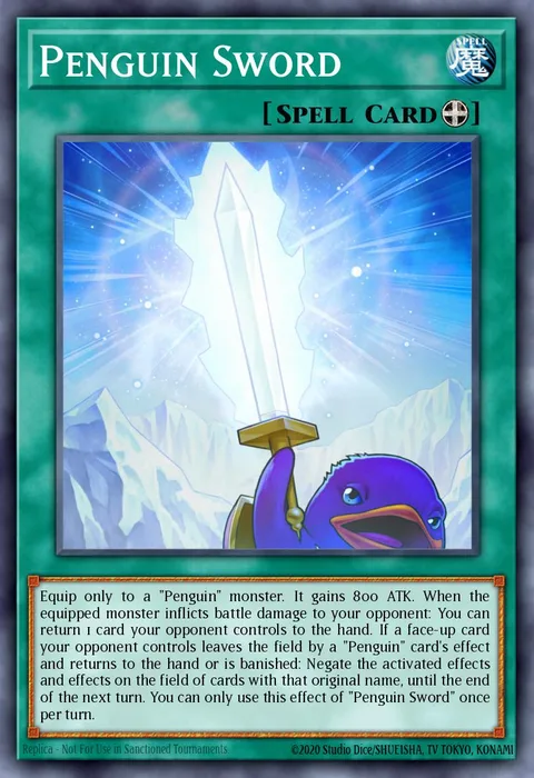 Penguin Sword, carte BROL-EN008 de Brothers of Legend