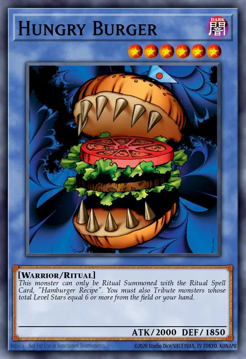 Hungry Burger, card WISU-EN041 from Wild Survivors