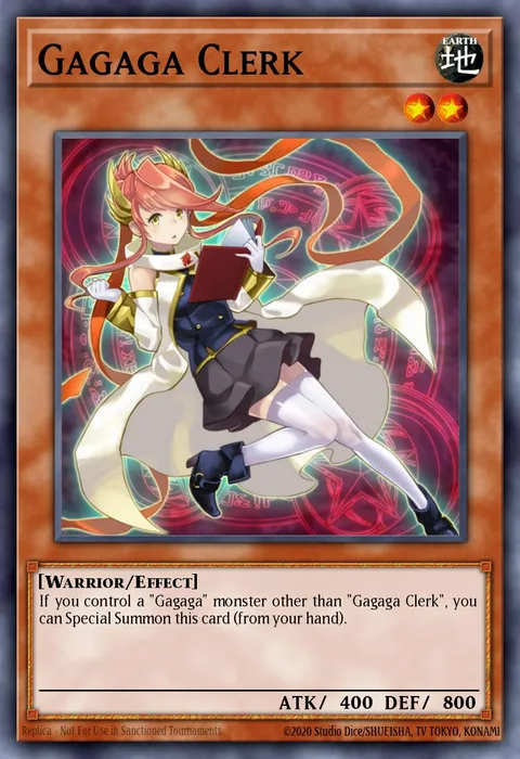 Gagaga Clerk, carte CBLZ-EN008 de Cosmo Blazer