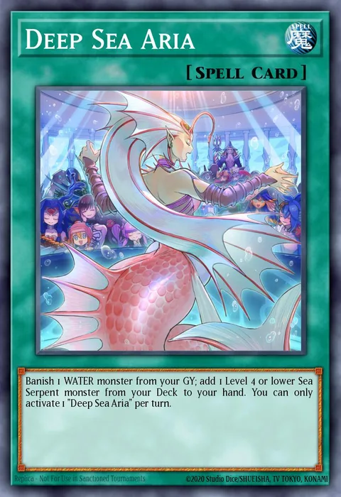 Deep Sea Aria, card ETCO-EN061 from Eternity Code