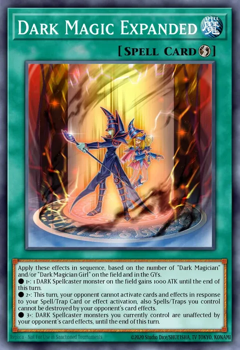 Dark Magic Expanded, carte LEDD-ENA17 de Legendary Dragon Decks