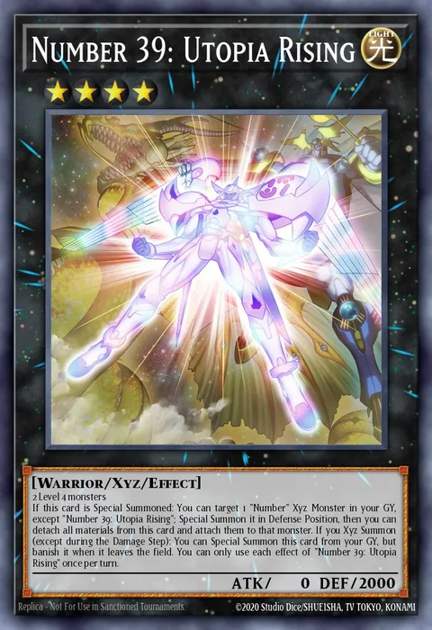 Number 39: Utopia Rising, card MAZE-EN021 from Maze of Memories