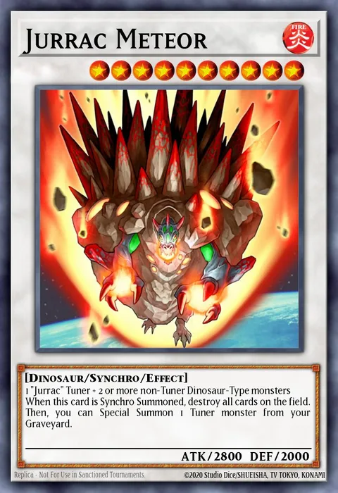 Jurrac Meteor, card HA04-EN029 from Hidden Arsenal 4: Trishula's Triumph
