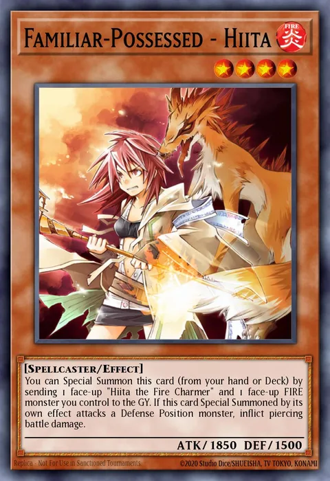 Familiar-Possessed - Hiita, card EEN-EN028 from Elemental Energy