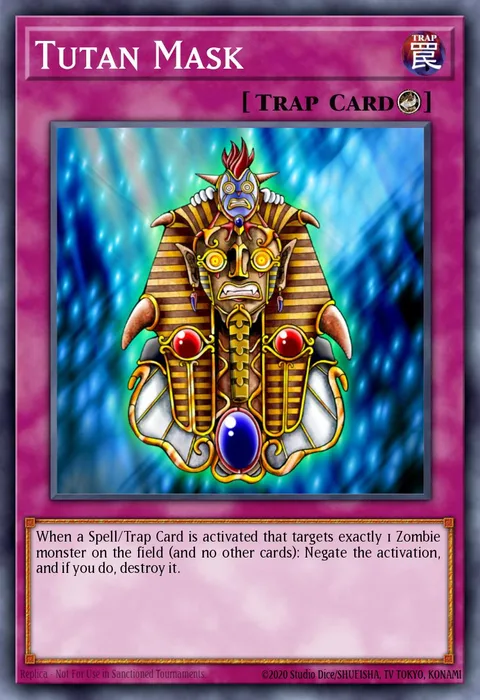 Tutan Mask, carte PGD-041 de Pharaonic Guardian