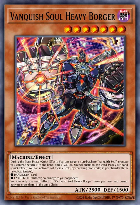 Vanquish Soul Heavy Borger, card WISU-EN018 from Wild Survivors