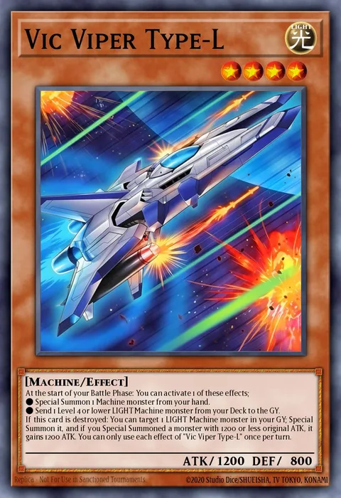 Vic Viper Type-L, carte BPRO-EN020 de Burst Protocol