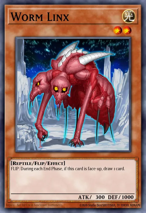 Worm Linx, carte HA02-EN023 de Hidden Arsenal 2