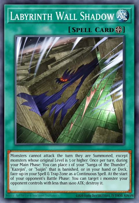 Labyrinth Wall Shadow, carte MP24-EN259 de 25th Anniversary Tin: Dueling Mirrors