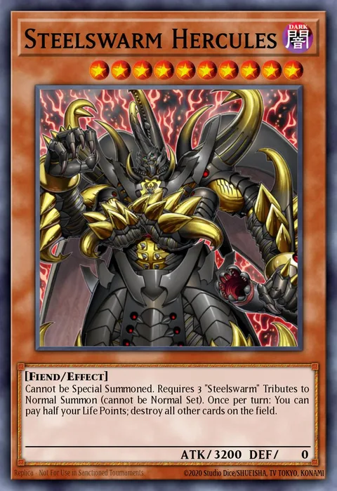 Steelswarm Hercules, card DT06-EN032 from Duel Terminal 6b