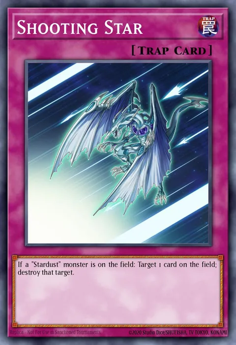 Shooting Star, card DRLG-EN026 from Dragons of Legend