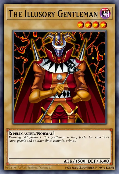 The Illusory Gentleman, card LOD-EN053 from Legacy of Darkness