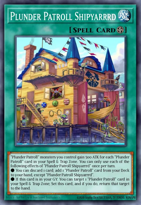 Plunder Patroll Shipyarrrd, card IGAS-EN090 from Ignition Assault