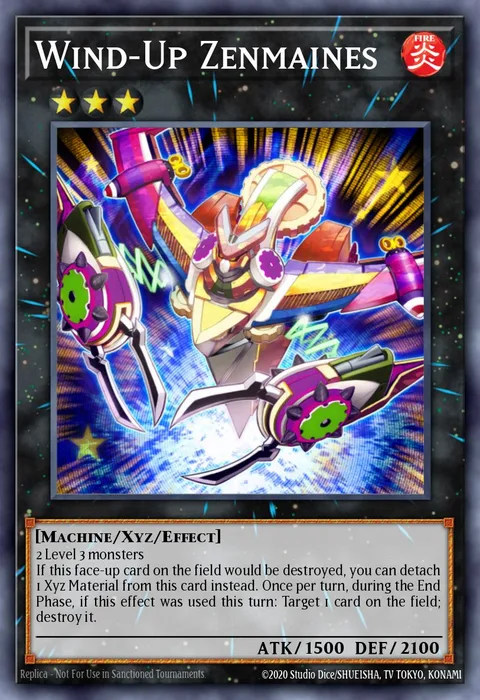 Wind-Up Zenmaines, carte CT09-EN008 de Collectible Tins 2012 Wave 1