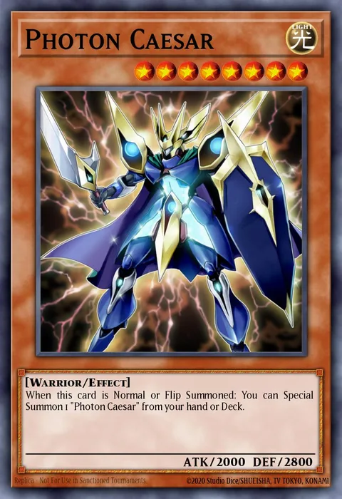 Photon Caesar, card REDU-EN004 from Return of the Duelist