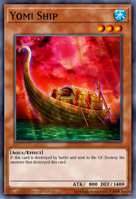 Yomi Ship, card STP5-EN019 from Speed Duel Tournament Pack 5