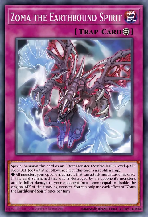 Zoma the Earthbound Spirit, card MP25-EN366 from 2025 Mega-Pack Tin