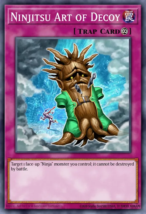 Ninjitsu Art of Decoy, carte TU07-EN020 de Turbo Pack: Booster Seven