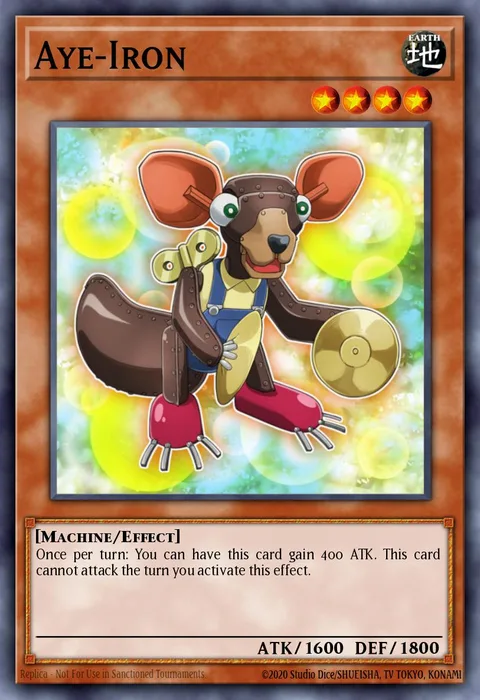 Aye-Iron, carte BP02-EN123 de Battle Pack 2: War of the Giants