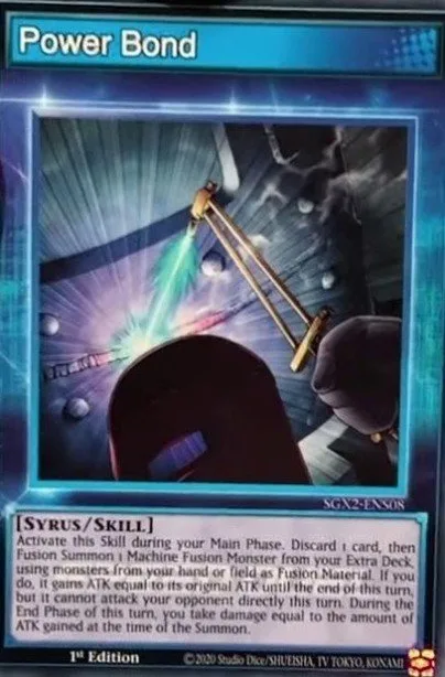 Power Bond (Skill Card), card STP6-ENS05 from Speed Duel Tournament Pack 6