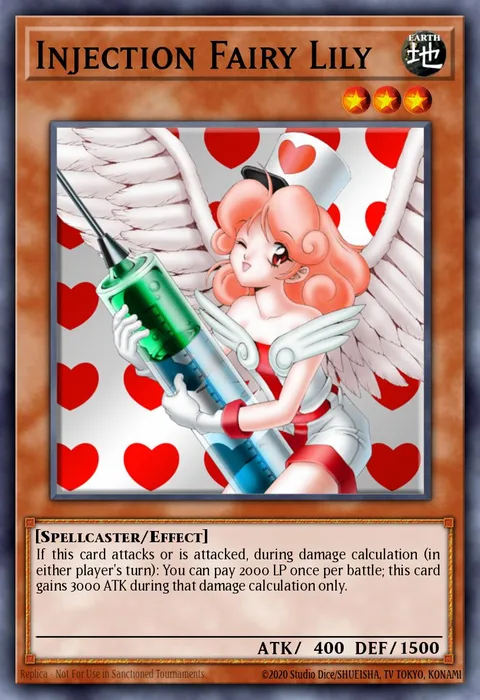 Injection Fairy Lily, card LOD-100 from Legacy of Darkness