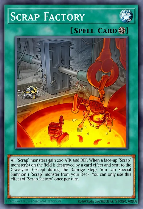 Scrap Factory, carte PRIO-EN066 de Primal Origin