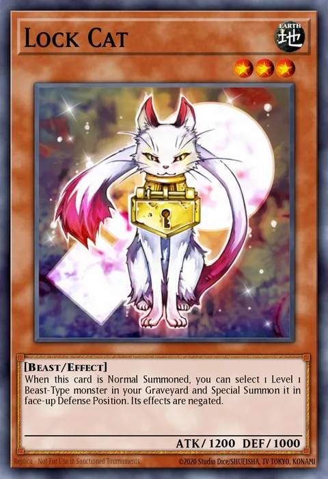 Lock Cat, carte DREV-EN033 de Duelist Revolution