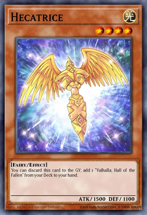 Hecatrice, card PP02-EN019 from Premium Pack 2 (TCG)