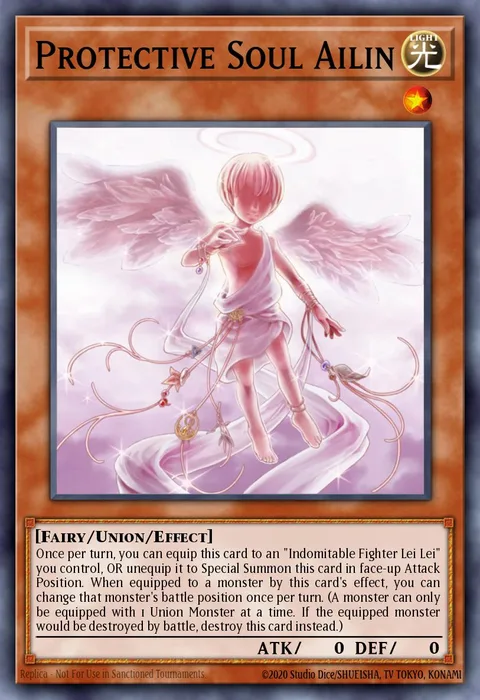 Protective Soul Ailin, card CRV-EN024 from Cybernetic Revolution