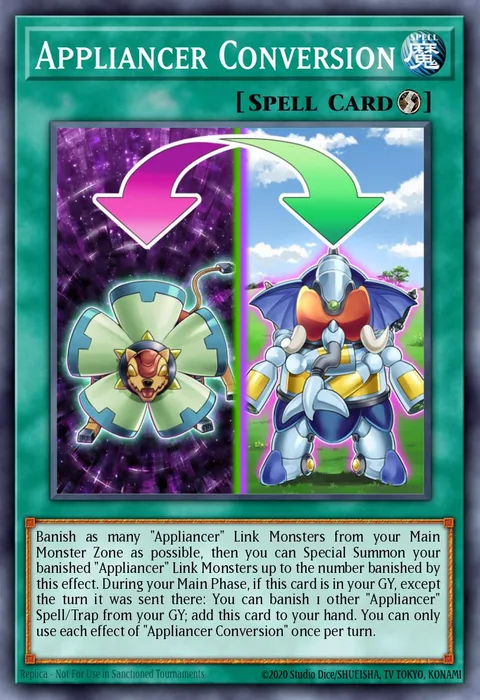 Appliancer Conversion, card BROL-EN044 from Brothers of Legend