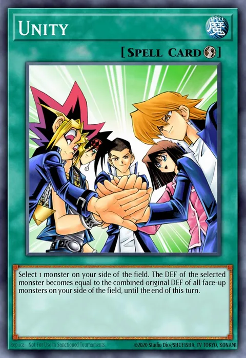 Unity, carte JUMP-EN006 de Weekly Shonen Jump April 2017 membership promotional card