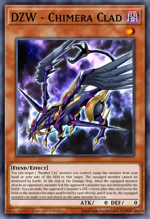 DZW - Chimera Clad, carte JOTL-EN001 de Judgment of the Light