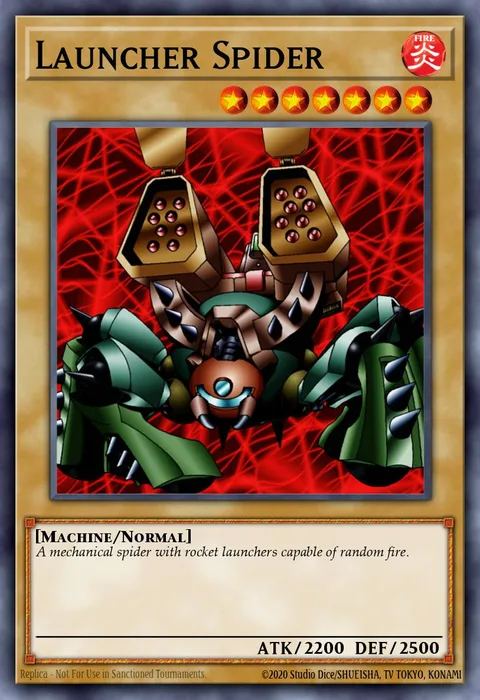 Launcher Spider, carte STAS-EN004 de 2-Player Starter Set